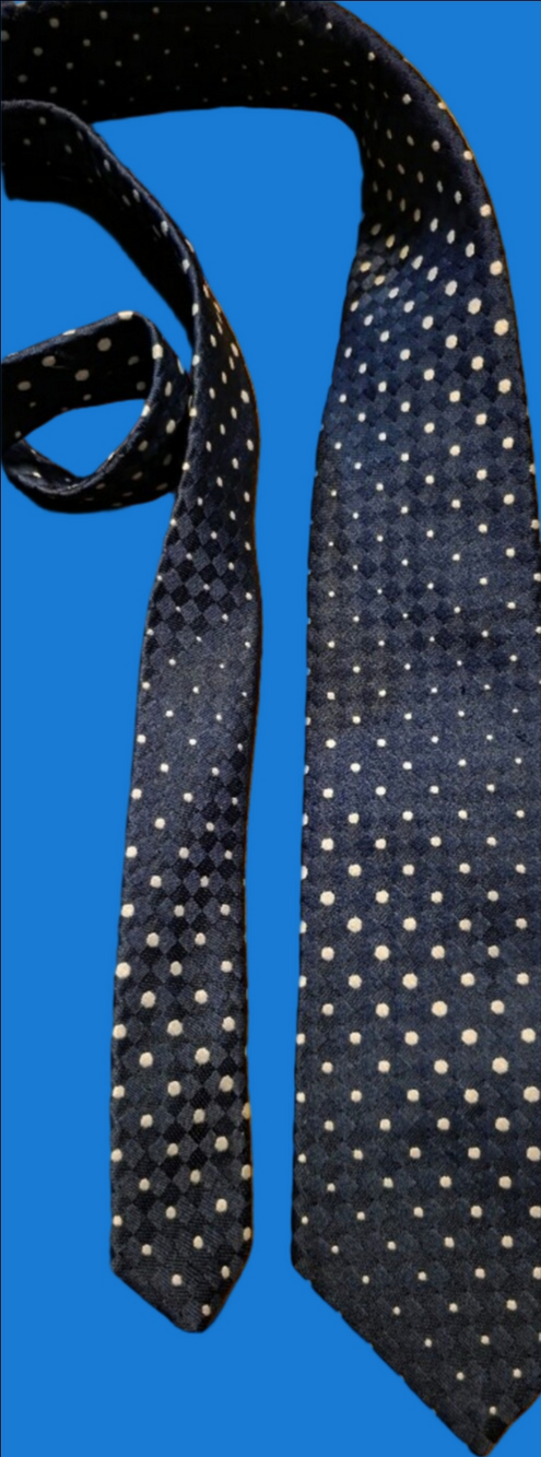 4/$25 Deal! Pierre Balmain Vintage Navy Tie